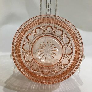 Old Glass Berry Bowl